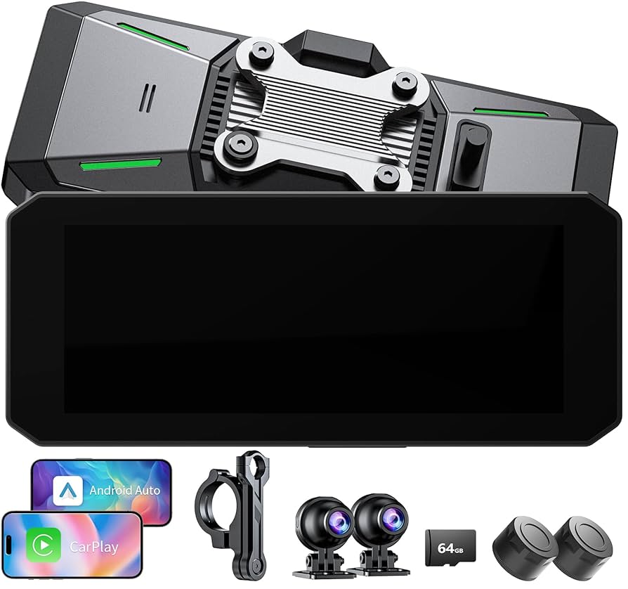 バイク ドライブレコーダー 7インチCarplay/Android Auto対応 Amazon.co.jp: Changer バイク ドライブレコーダー Carplay
